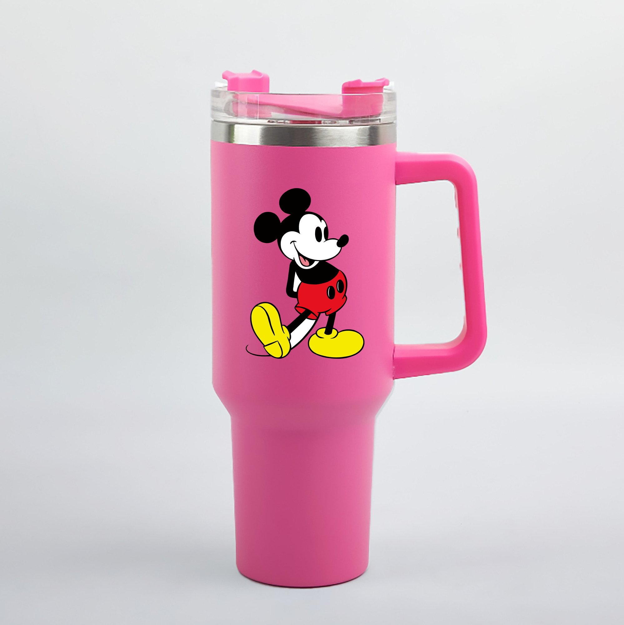 （画像用） ミッキーマウス Mickey Mouse 1200mL車用タンブラー（カラープリント）
